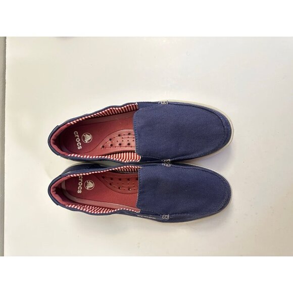 Crocs 'NWOT' Walu Canvas Loafer Women's Size 9.0 - Picture 8 of 12